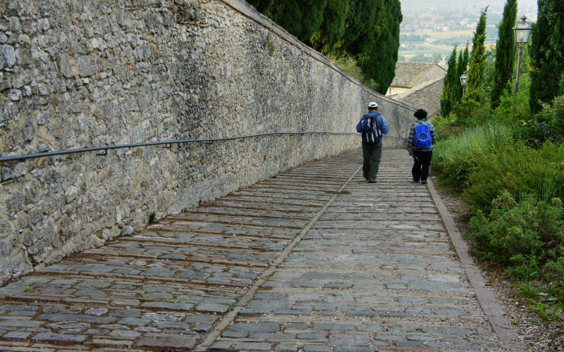 Via Amerina, Assisi