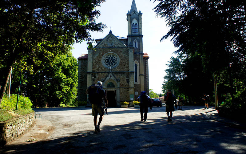 Cammino di Assisi, Dovadola Santuario Montepaolo