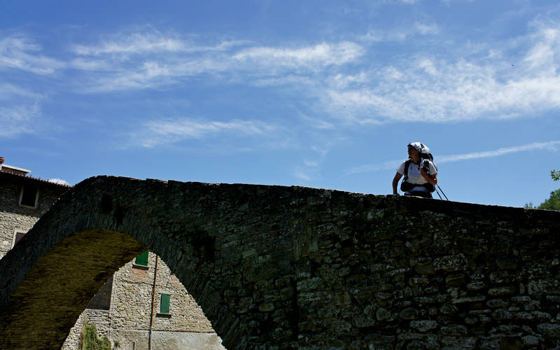 Cammino di Assisi, Portico San Benedetto