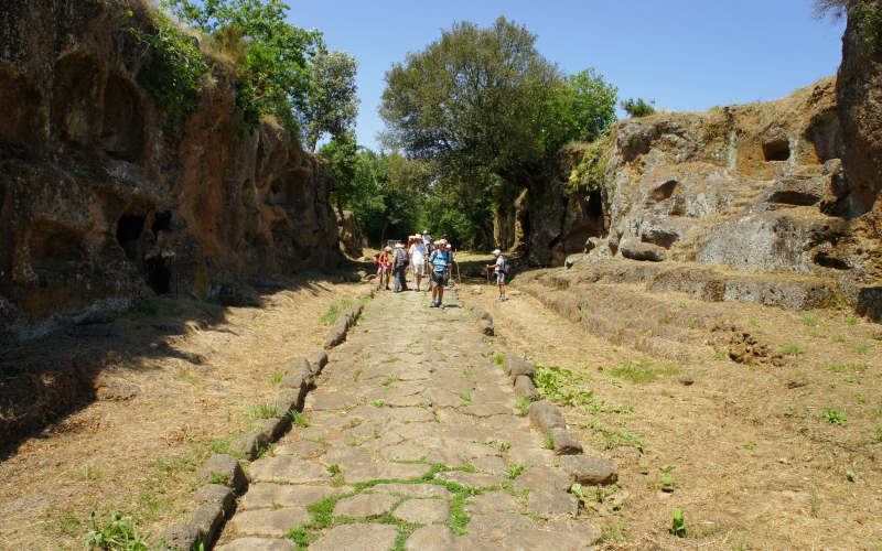 Via Amerina, Cavo degli Zucchi