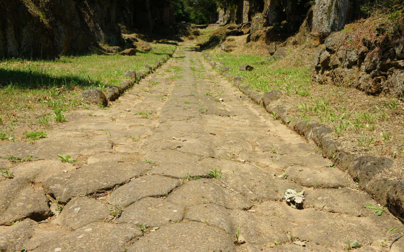 Via Amerina, Cavo degli Zucchi