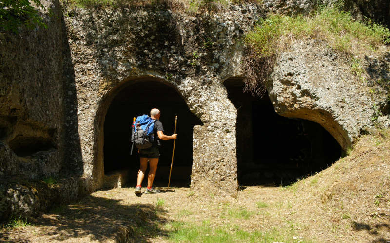 Via Amerina, Cavo degli Zucchi