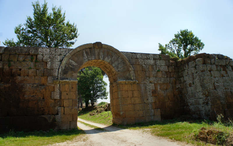 Via Amerina, Falerii Novi