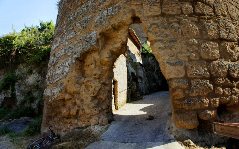 Via Amerina, Castel Sant'Elia