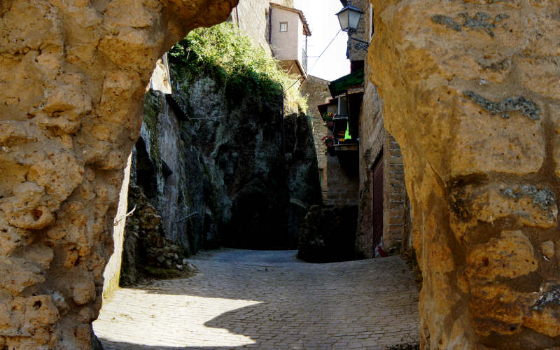 Via Amerina, Castel Sant'Elia