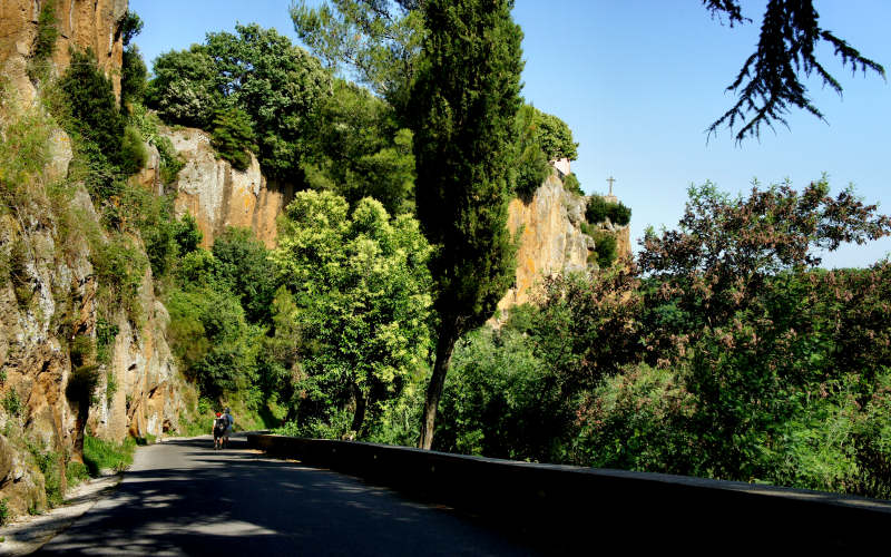 Via Amerina, Castel Sant'Elia