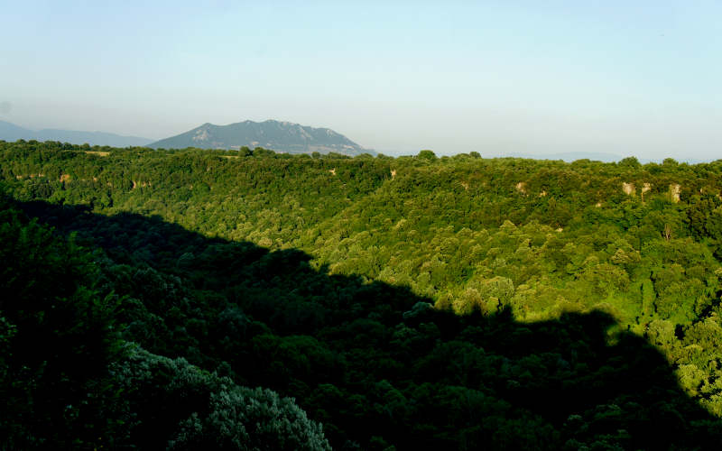 Via Amerina, Castel Sant'Elia