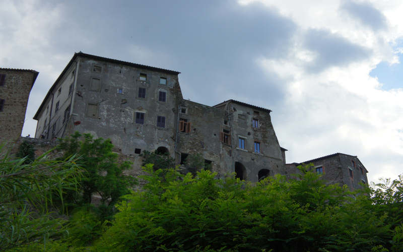 Via Amerina, Orte