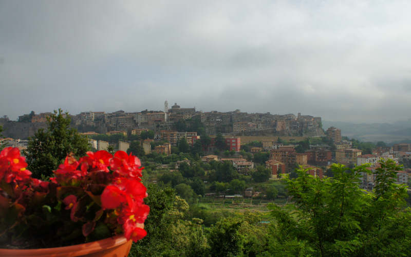 Via Amerina, Orte