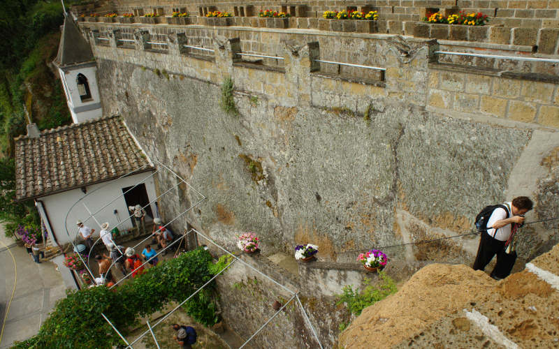 Via Amerina, Orte