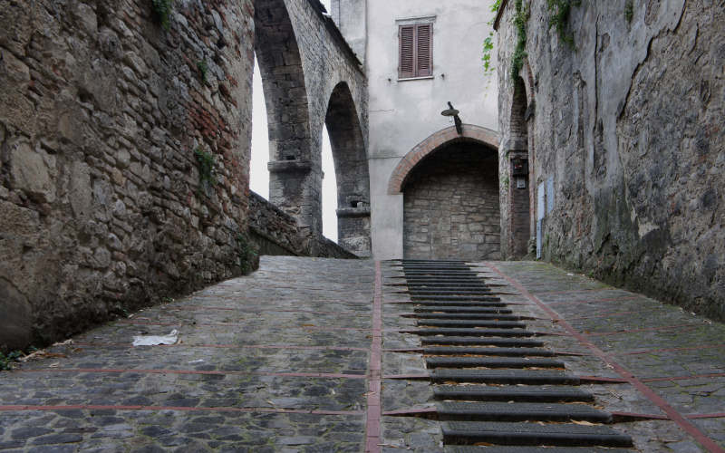 Via Amerina, Todi