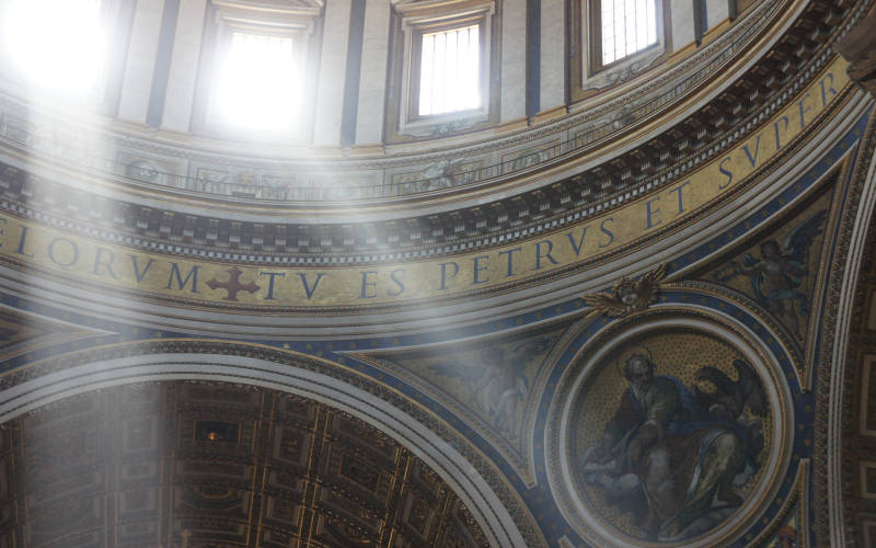 via Amerina, Basilica San Pietro a Roma