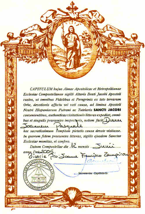 Compostela de Santiago