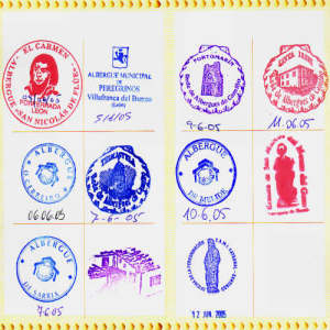 Sellos Camino de Santiago