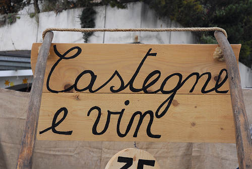 castagne e vin