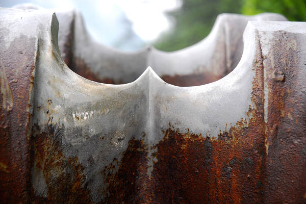 turbina ad acqua di centrale idroelettrica