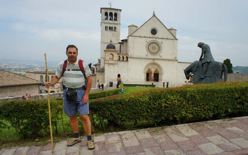 Via Amerina, Assisi