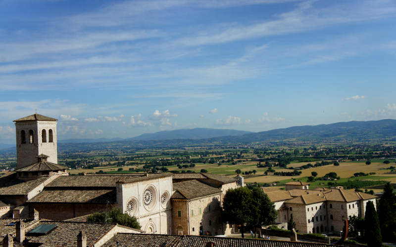 Via Amerina, Assisi