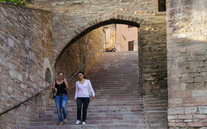 Via Amerina, Assisi