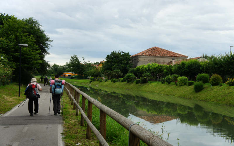 Cammino di S.Antonio, tappa Rovigo, Bosaro, Ferrara