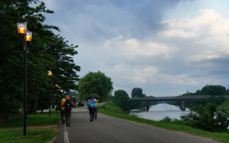 Cammino di S.Antonio, tappa Rovigo, Bosaro, Ferrara