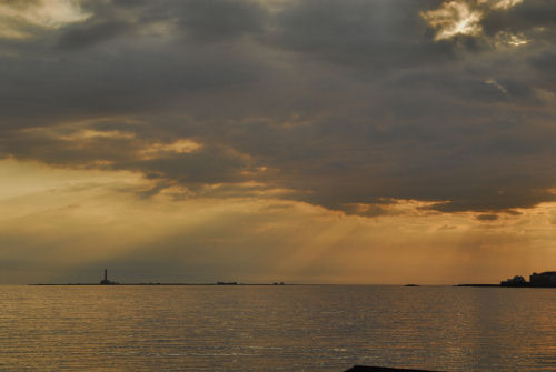 tramonto a Gallipoli - Salento, Puglia