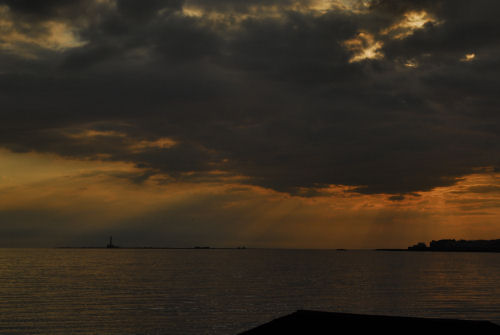 tramonto a Gallipoli - Salento, Puglia