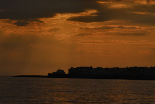 tramonto a Gallipoli - Salento, Puglia