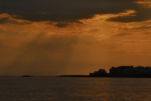 tramonto a Gallipoli - Salento, Puglia